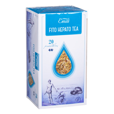 EMILI FITO HEPATO TEA, arbata, 1,5 g, 20 vnt. paveikslėlis