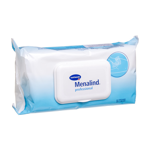 HARTMANN MENALIND PROFESSIONAL, drėgnos servetėlės, 50 vnt. paveikslėlis