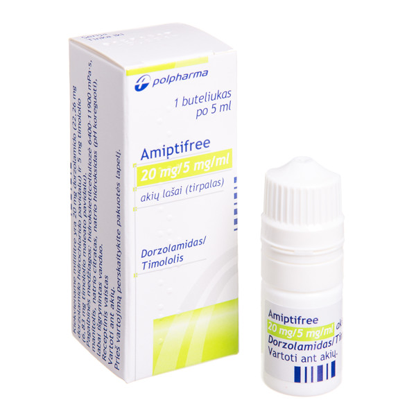 AMIPTIFREE, 20 mg/5 mg/ml, akių lašai (tirpalas), N1 paveikslėlis