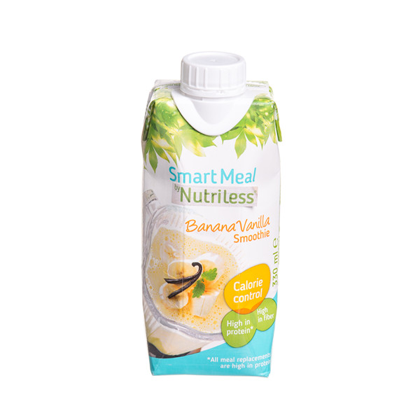 NUTRILESS, vanilės ir bananų skonio jogurto-sulčių gėrimas, 330 ml  paveikslėlis