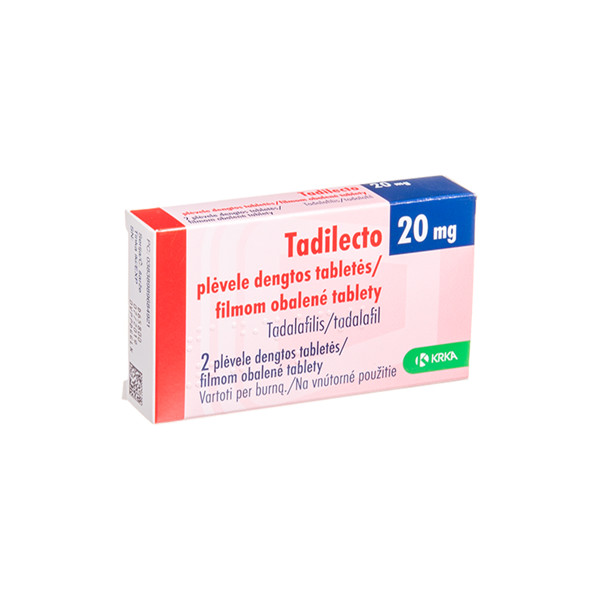 TADILECTO, 20 mg, plėvele dengtos tabletės, N2  paveikslėlis