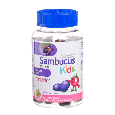 SAMBUCUS KIDS, 60 guminukų paveikslėlis