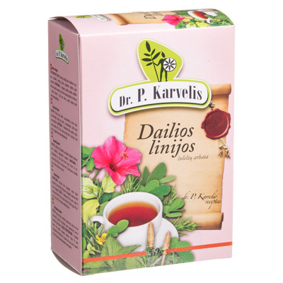 DR. P. KARVELIS DAILIOS LINIJOS, žolelių arbata, 50 g paveikslėlis
