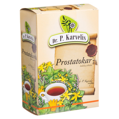 DR. P. KARVELIS PROSTATOKAR, žolelių arbata, 50 g paveikslėlis