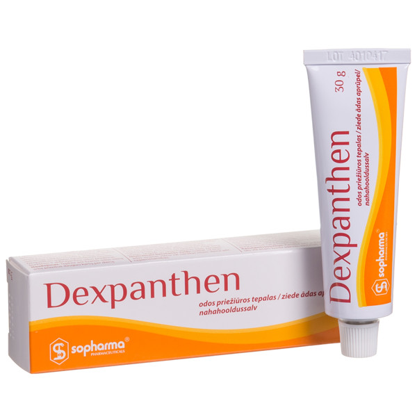 DEXPANTHEN, odos priežiūros tepalas, 30 g  paveikslėlis