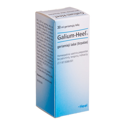 GALIUM-HEEL N, geriamieji lašai (tirpalas), 30 ml  paveikslėlis