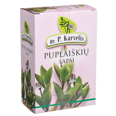DR. P. KARVELIS PUPALAIŠKIŲ LAPAI, žolelių arbata, 50 g paveikslėlis
