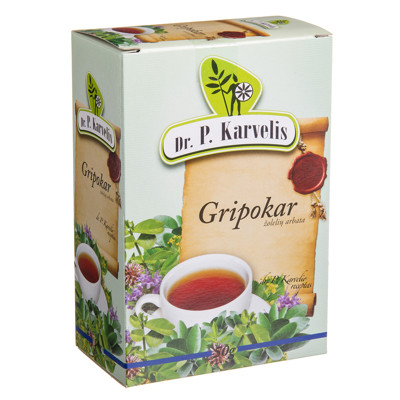 DR. P. KARVELIS GRIPOKAR, žolelių arbata, 50 g paveikslėlis