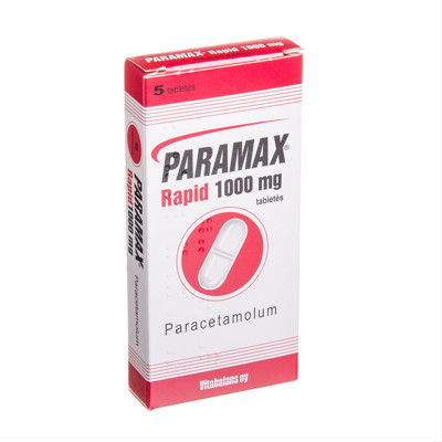 PARAMAX RAPID, 1000 mg, tabletės, N5 paveikslėlis
