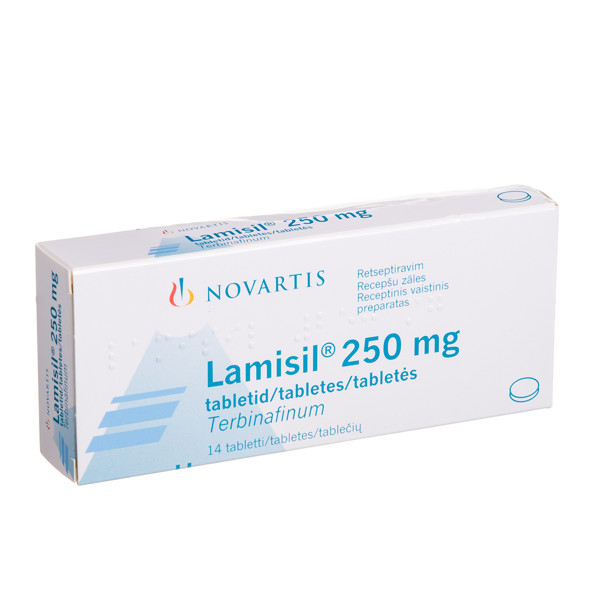 LAMISIL, 250 mg, tabletės, N14  paveikslėlis