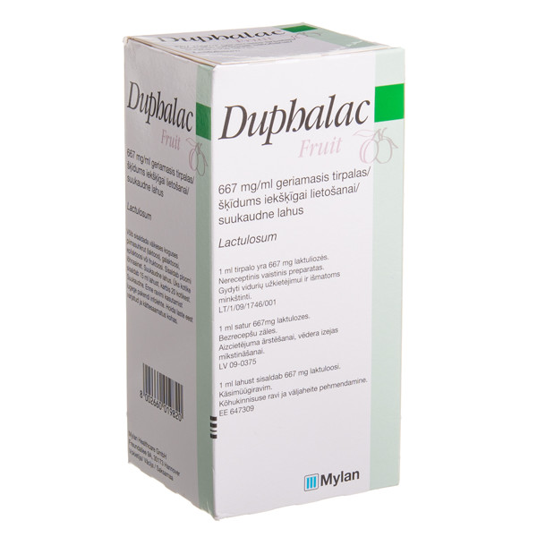 DUPHALAC FRUIT, 667 mg/ml, geriamasis tirpalas, N20 x 15 ml paveikslėlis
