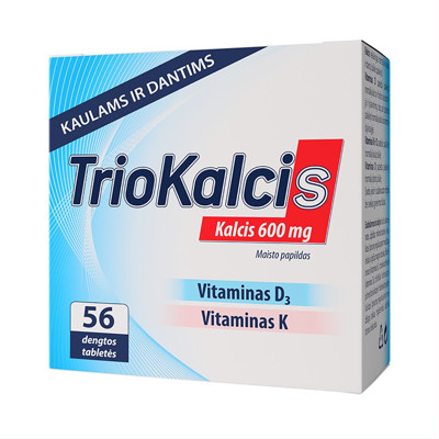 TRIOKALCIS, 56 tabletės paveikslėlis