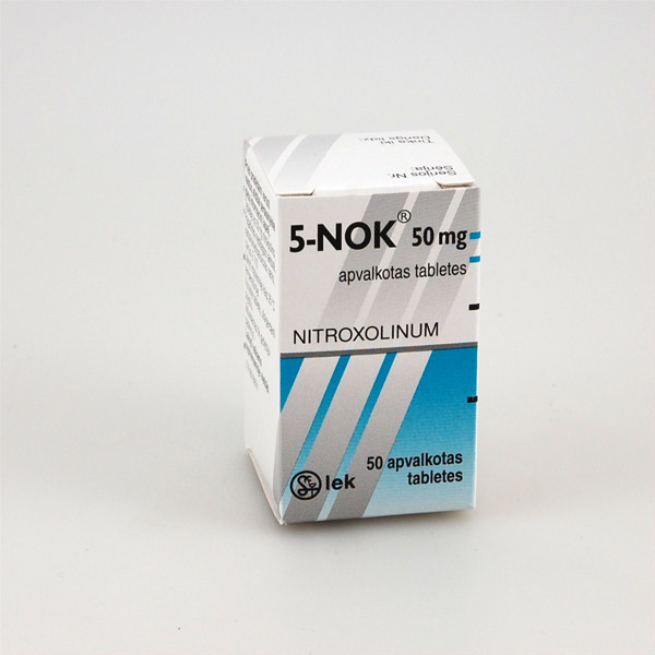 5-NOK, 50 mg, dengtos tabletės, N50  paveikslėlis