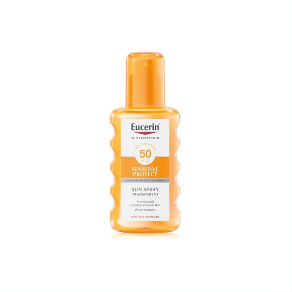 EUCERIN, skaidrus purškalas nuo saulės, SPF 50, 200 ml paveikslėlis