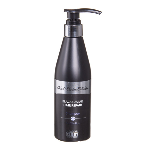 DSM, atstatomasis šampūnas riebiems plaukams su juodaisiais ikrais, 400 ml, BC210 paveikslėlis