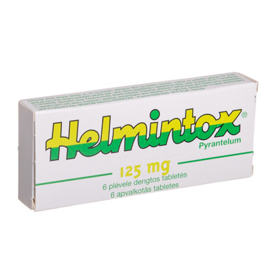 HELMINTOX, 125 mg, plėvele dengtos tabletės, N6  paveikslėlis