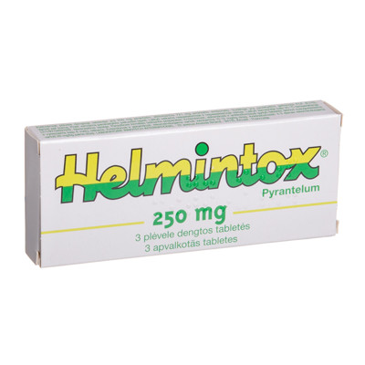 HELMINTOX, 250 mg, plėvele dengtos tabletės, N3  paveikslėlis
