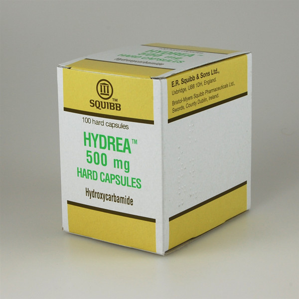 HYDREA, 500 mg, kietosios kapsulės, N100  paveikslėlis