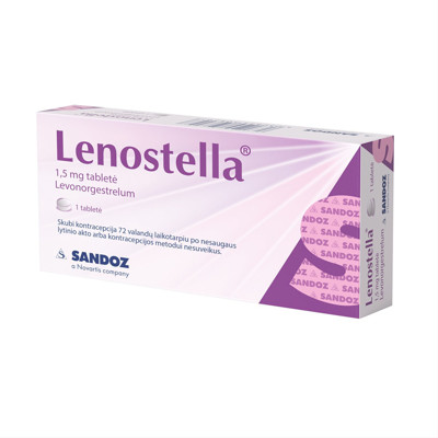 LENOSTELLA, 1,5 mg, tabletė, N1 paveikslėlis