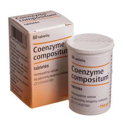 COENZYME COMPOSITUM, tabletės, N50 paveikslėlis