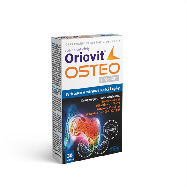 ORIOVIT OSTEO PREMIUM, 30 tablečių paveikslėlis