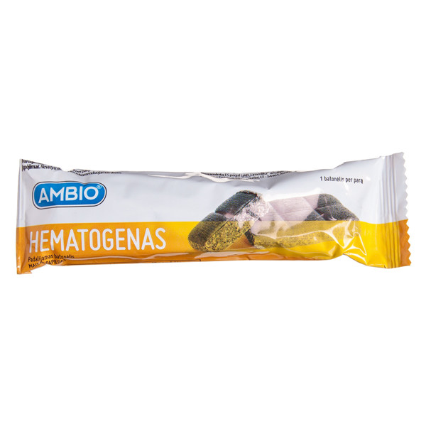 AMBIO HEMATOGENAS, 40 g (Galioja iki 2021-12-02) paveikslėlis