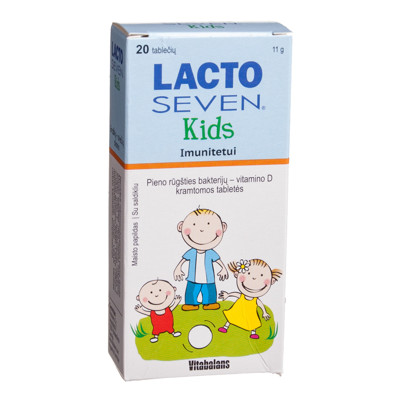 LACTO SEVEN KIDS, 20 tablečių paveikslėlis