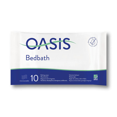 Oasis® Drėgnos perfumuotos šluostės XL, 10vnt. paveikslėlis