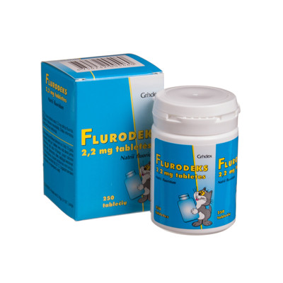 FLURODEKS, 2,2 mg, tabletės, N250  paveikslėlis