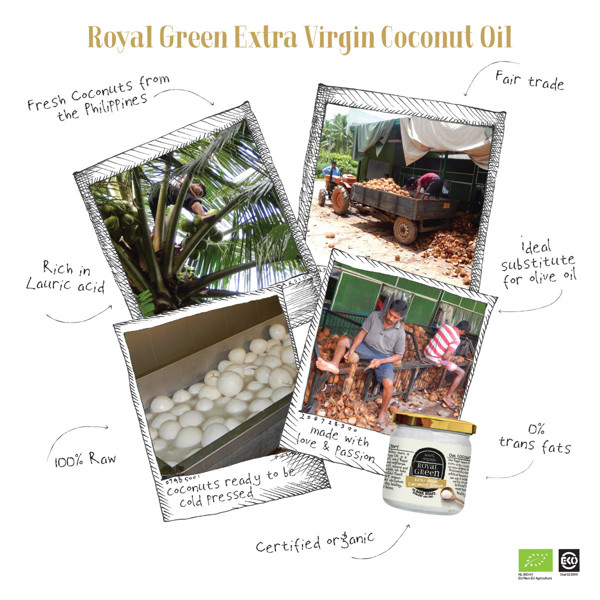 ROYAL GREEN BIO EXTRA VIRGIN  kokosų kremas, 325 ml paveikslėlis
