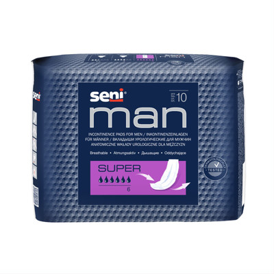 SENI MAN SUPER, įklotai, 10 vnt. paveikslėlis