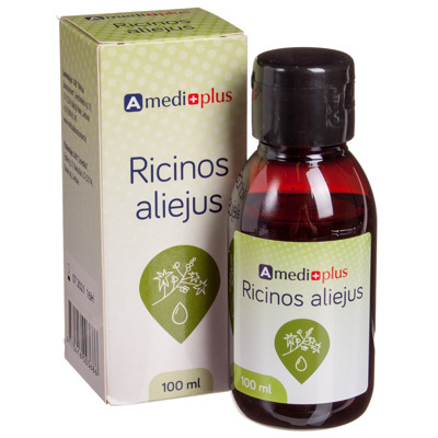 AMEDIPLUS, Ricinos aliejus, 100 ml paveikslėlis