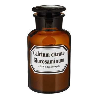 OLD PHARM CALCIUM CITRATE + GLUCOSAMINUM + VIT. D3 + ROSA CANINA, milteliai, 70 g paveikslėlis