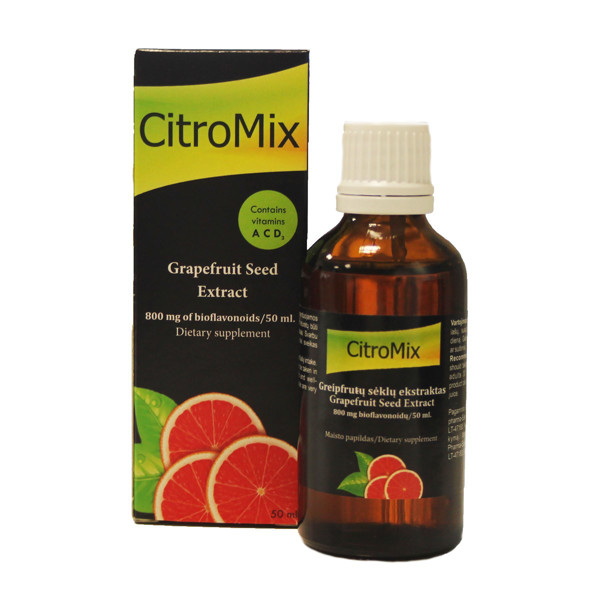 CITROMIX, greipfrutų sėklų ekstraktas, 50 ml  paveikslėlis