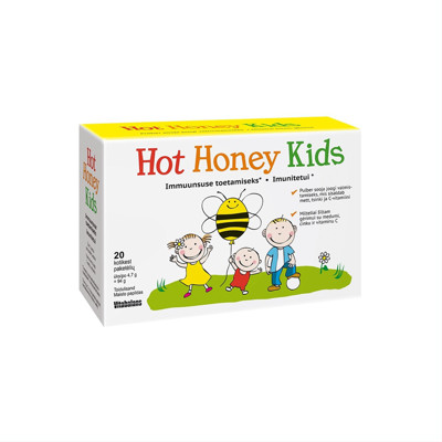 HOT HONEY KIDS, milteliai, 20 paketėlių paveikslėlis