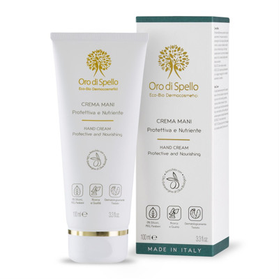 ORO DI SPELLO HAND CREAM, atkuriamasis rankų kremas, 100 ml paveikslėlis