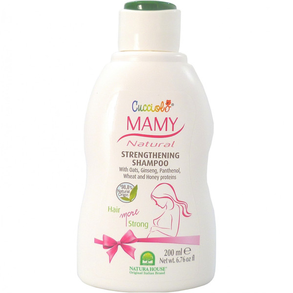 NATURA HOUSE stiprinamasis šampūnas besilaukiančioms ir maitinančioms mamoms, 200ml paveikslėlis