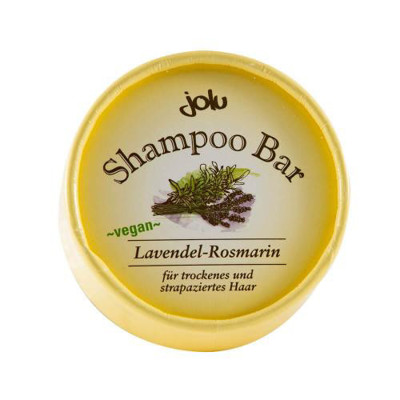 JOLU LAVENDER-ROSEMARY, natūralus kietas šampūnas sausiems plaukams, 50 g paveikslėlis