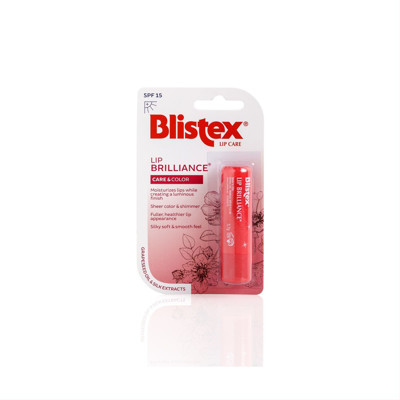 BLISTEX LIP BRILIANCE, LŪPŲ BALZAMAS, BLIZGI SPALVA, 3,7 G paveikslėlis
