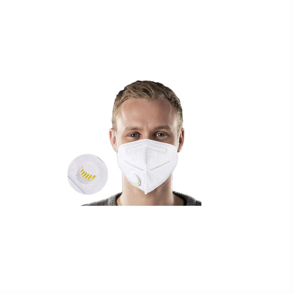 Apsauginė kaukė-respiratorius, su vožtuvu, CE FFP2 KN95, 1 vnt paveikslėlis