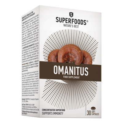 SUPERFOODS OMANITUS, 30 kapsulių paveikslėlis
