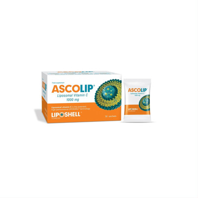 ASCOLIP, liposominis vitaminas C, skystas gelis, 5 ml x 30 vnt. paveikslėlis