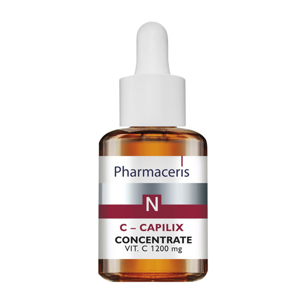 PHARMACERIS N C CAPILIX, stiprinamasis serumas su vit. C, 30 ml paveikslėlis