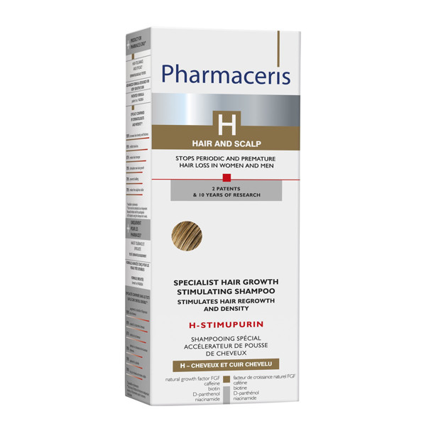PHARMACERIS H STIMUPURIN, augimą skatinantis šampūnas, 250 ml paveikslėlis