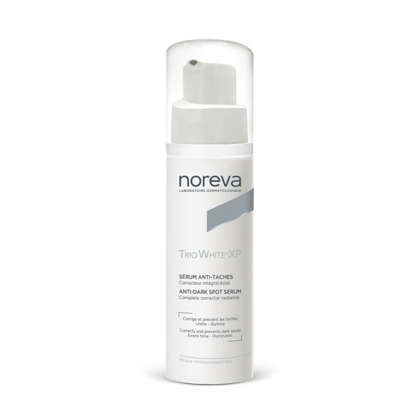 NOREVA TRIO WHITE XP, pigmentines dėmes šalinantis serumas, 30 ml paveikslėlis