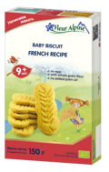 „Prancūziški" ekologiški sausainiai FLEUR ALPINE, nuo 9 mėnesių, 150 g paveikslėlis