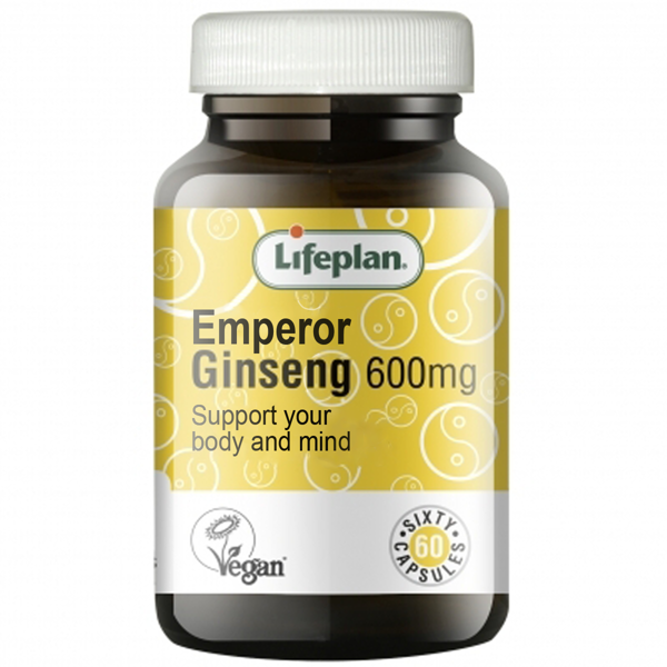 LIFEPLAN EMPEROR GINSENG, kininis ženšenis su vitaminais, 60 kapsulių paveikslėlis