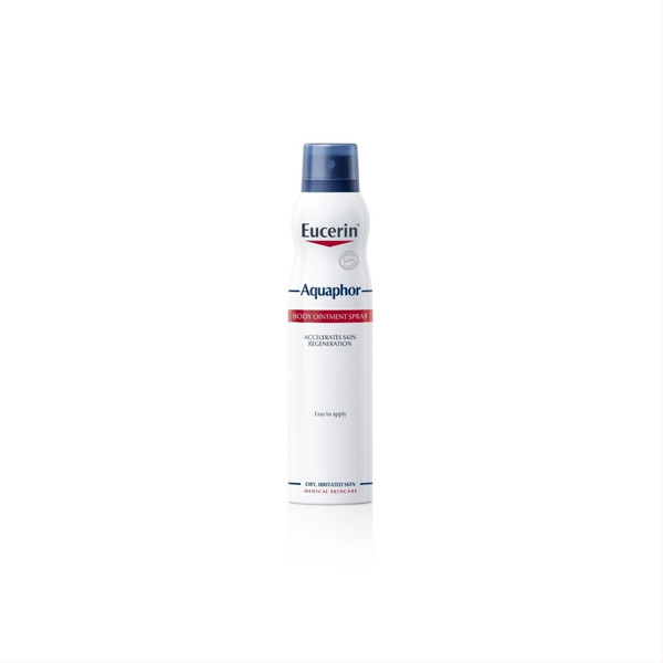 EUCERIN AQUAPHOR, atkuriamasis kūno purškalas sausai, sudirgusiai odai, 250 ml paveikslėlis EUCERIN AQUAPHOR, atkuriamasis kūno purškalas sausai, sudirgusiai odai, 250 ml paveikslėlis