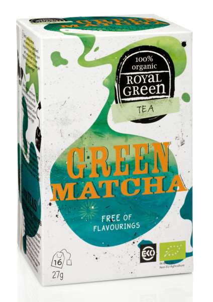 ROYAL GREEN BIO Green Matcha arbata 1,7g N16 paveikslėlis