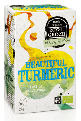 ROYAL GREEN BIO Beautiful Turmeric arbata, 1.7g N16 paveikslėlis